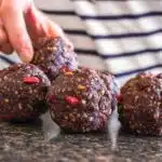 Cacao Energy Balls with Hazelnuts (vegan + gf)