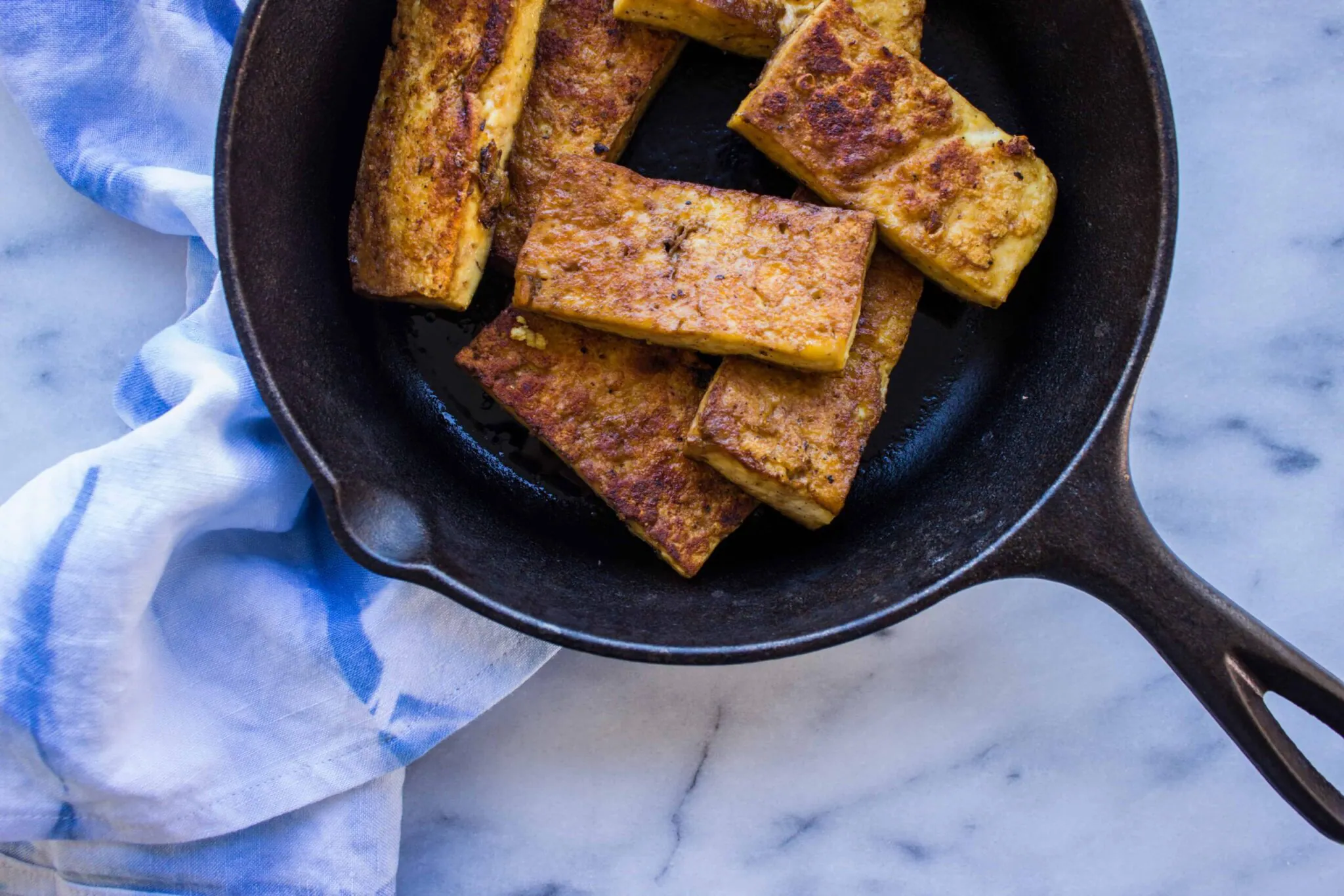 How to Cook Tofu 3 Ways - broiled