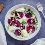 Winter Beet & Artichoke Salad (vegan & gf)