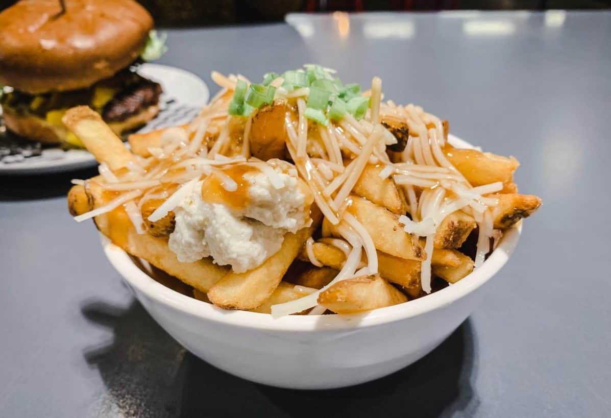Image of Where to Eat Vegan in Victoria - vegan poutine at The Very Good Butchers