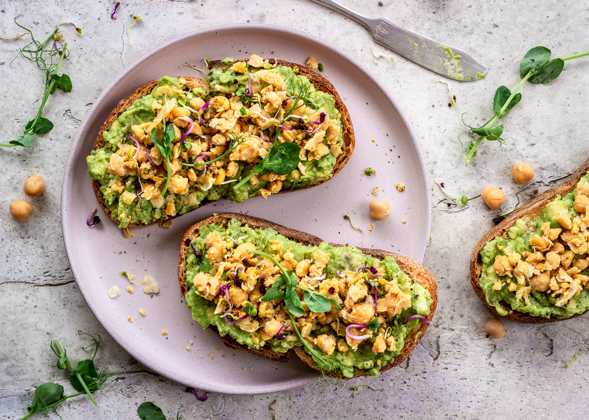 Protein Packed Avocado Toast by Vancouver with Love - How to Go Vegan in 2021.