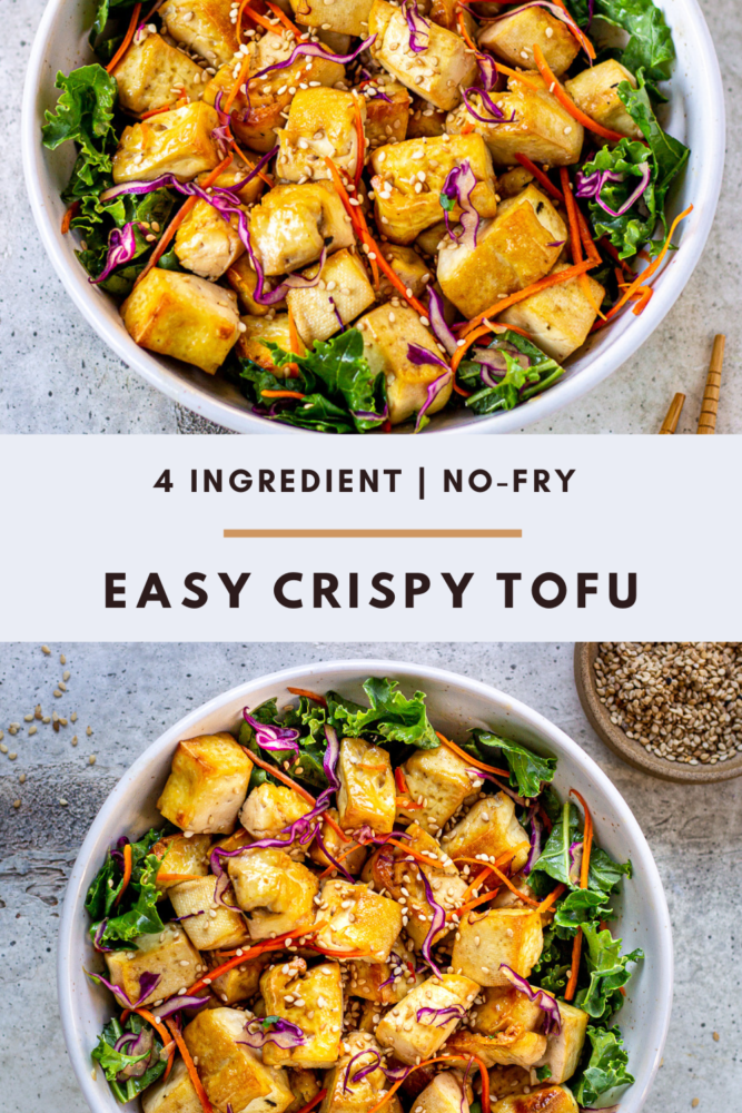 Easy Crispy Tofu by Vancouver with Love. This simple recipe shows you exactly how to make crispy tofu in the oven in just 20 minutes (using your oven's broiler/grill). With just 4 basic ingredients, if you always struggle to cook tofu this recipe is for you! Make the best crispy tofu everytime. 
