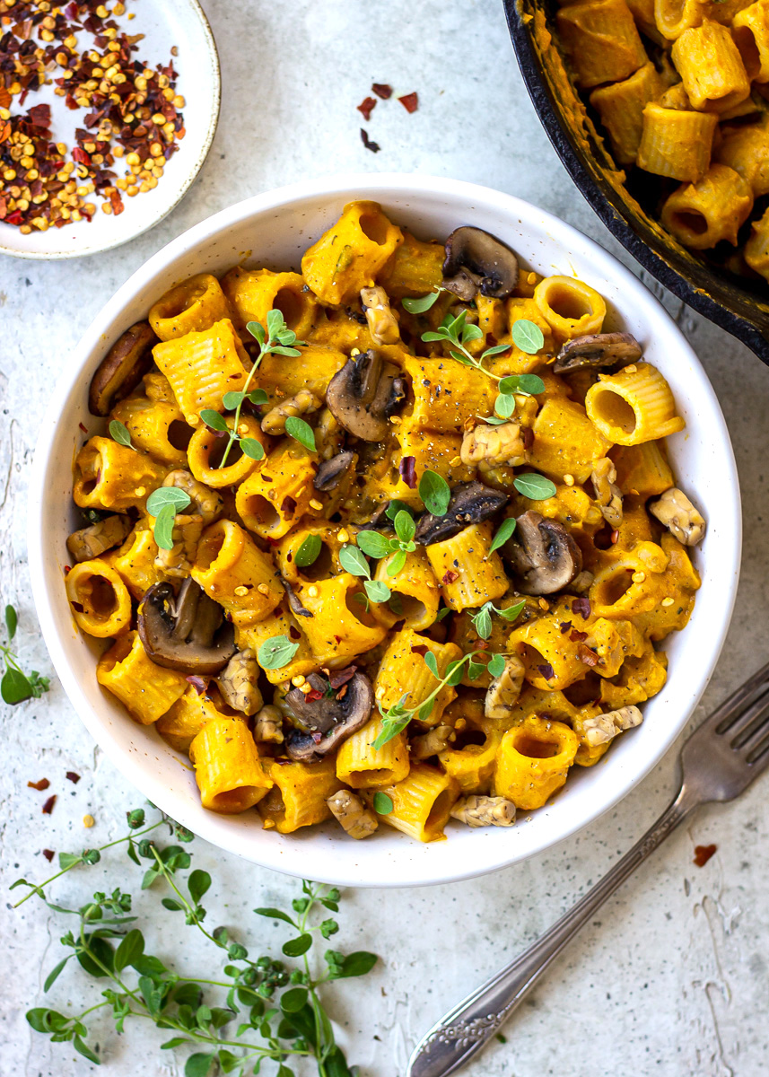 Cheesy Vegan Pasta by Vancouver with Love