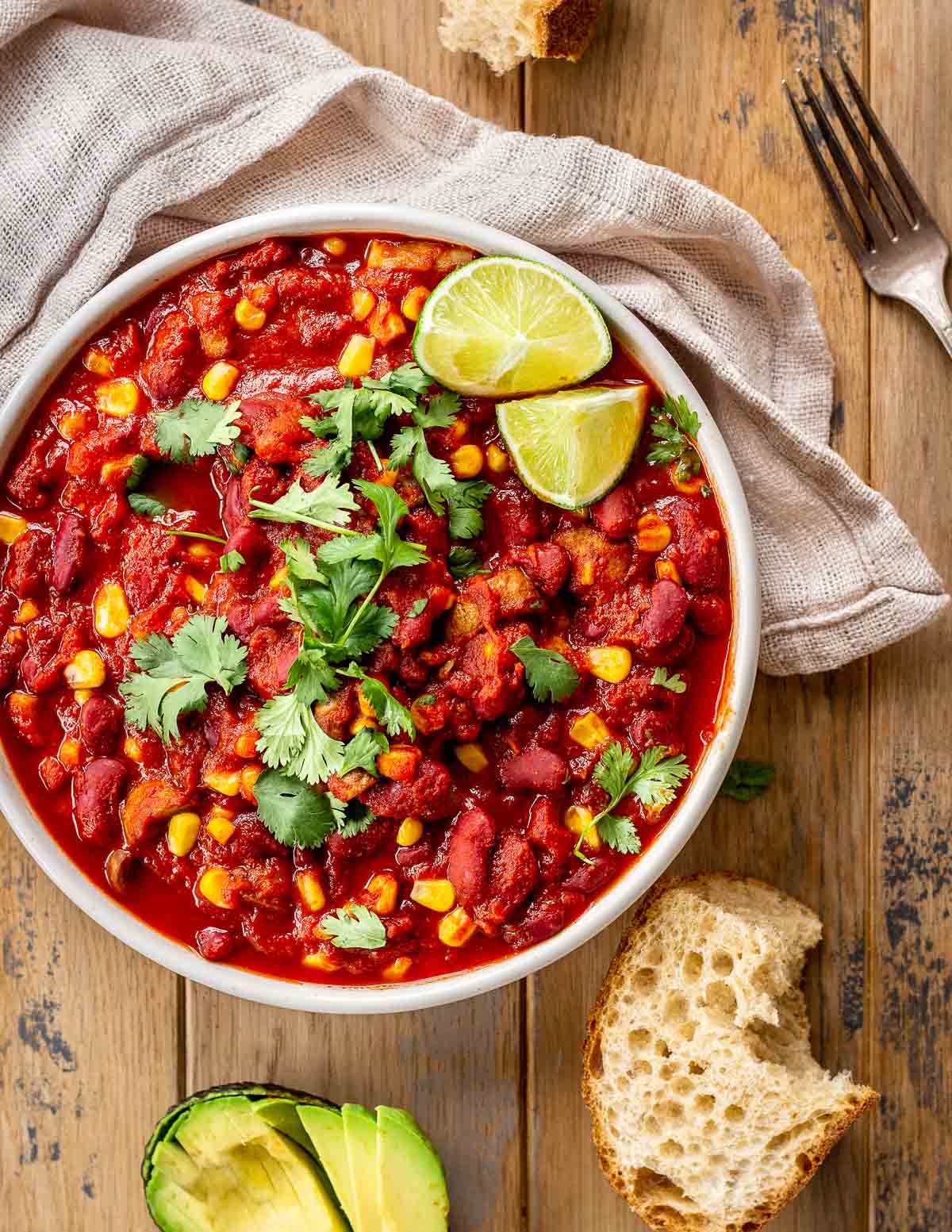 Quick Vegan Meals in 30 Minutes - Hearty Bean Chili